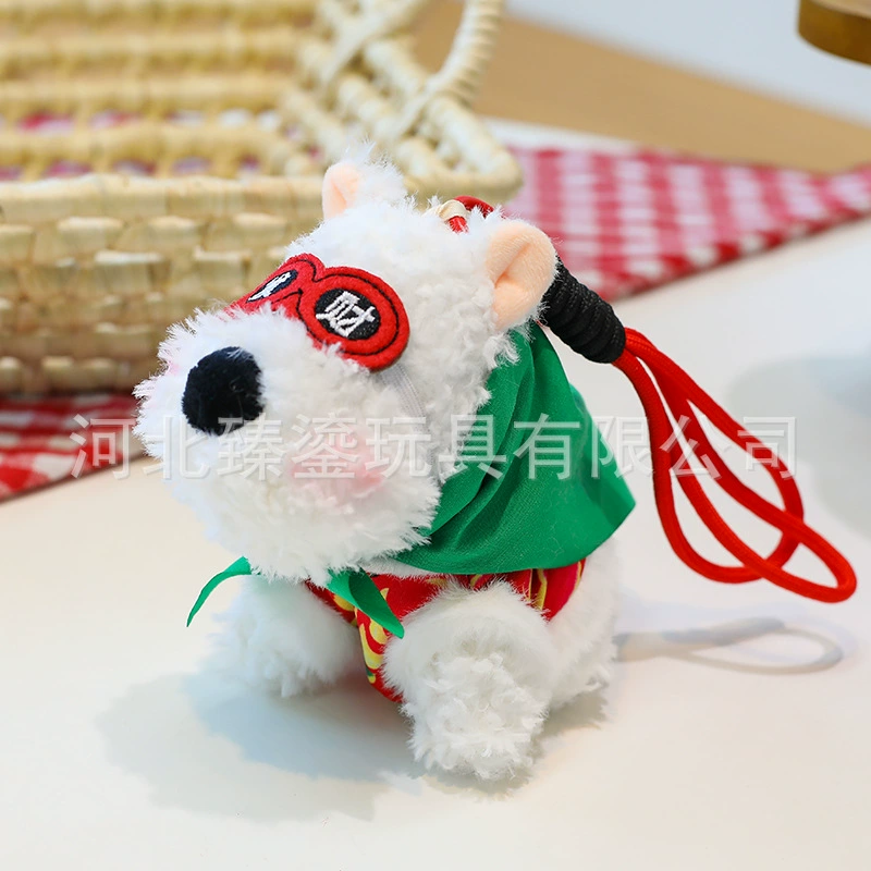 Cute plush pendant, doll, keychain, bee, high-quality style