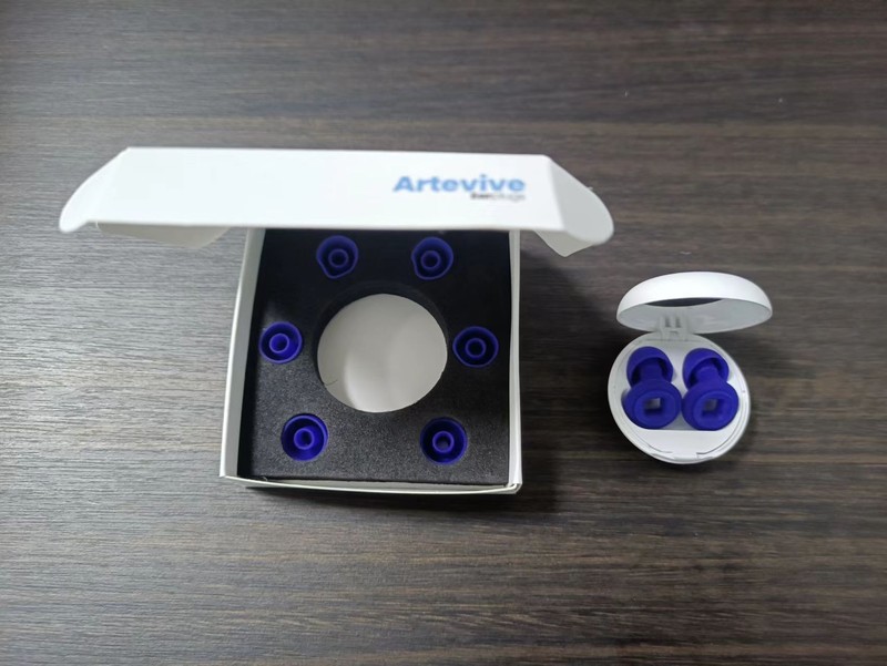 跨境定制款专供硅胶隔音降噪睡眠耳塞挂脖耳塞可定制产品logo颜色|undefined