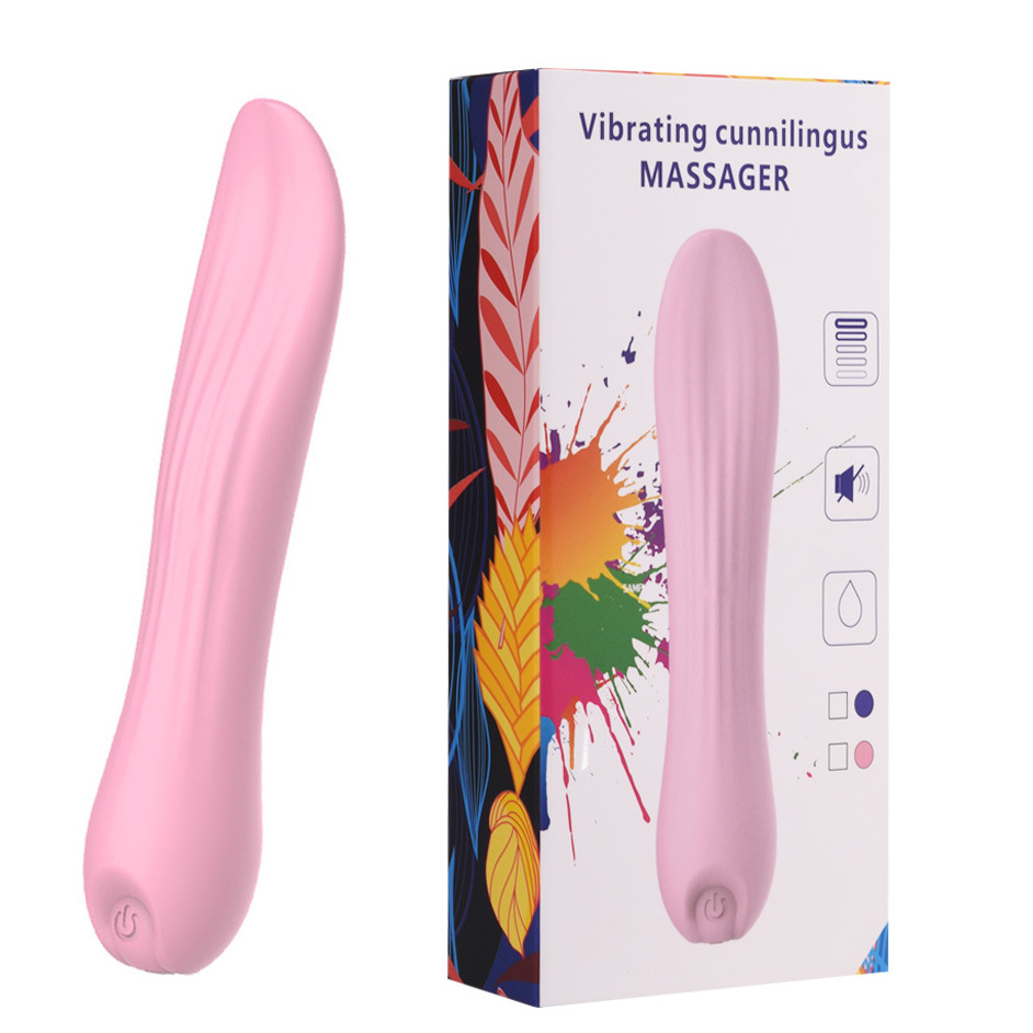 Diepe, via USB oplaadbare vibrerende vibrator met 10 frequenties voor clitorisstimulatie en tonglikken._voghion.com