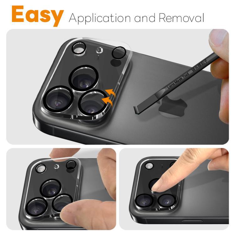NORTHJO 3D Night Shooting All-In - One Lens Protector para iPhone 17 / iPhone 17 Pro Max / iPhone