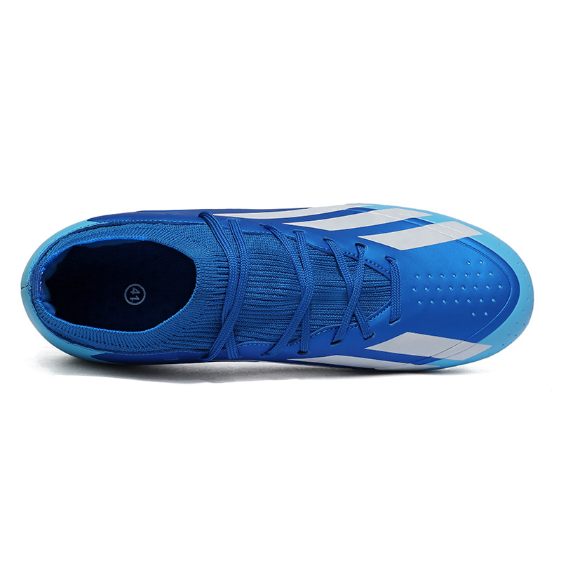 Nuevos zapatos de entrenamiento de clavos largos para hombres y mujeres, zapatos de fútbol transfronterizos, zapatos de fútbol para estudiantes de educación física juveniles, fábrica directa