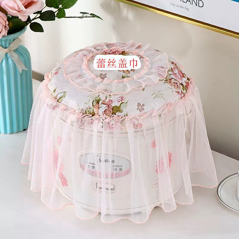 Круглый прямоугольный пастырский рисоварка крышка Ткань электрическая плита крышка универсальный чехол полотенце кружевная ткань электрическая Пылезащитная крышка