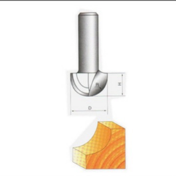 威力狮品牌 专业木工圆底刀 R角刀 木工雕刻刀1/4X1/4 W3618DD