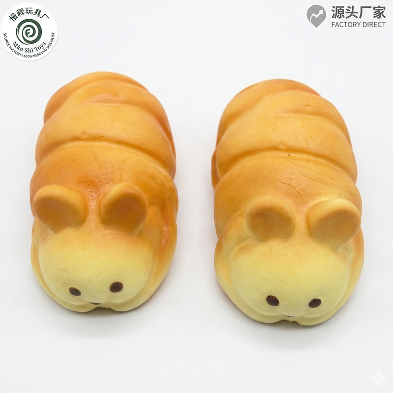 Slow Rebound Rabbit Bread Squishy Toy, Soft Bear Bread Stress Relief Toy, Creative Food Toy for Photoshoot Props Slow Rebound Rabbit Bread Squishy Toy, Soft Bear Bread Stress Relief Toy, Creative Food Toy for Photoshoot Props