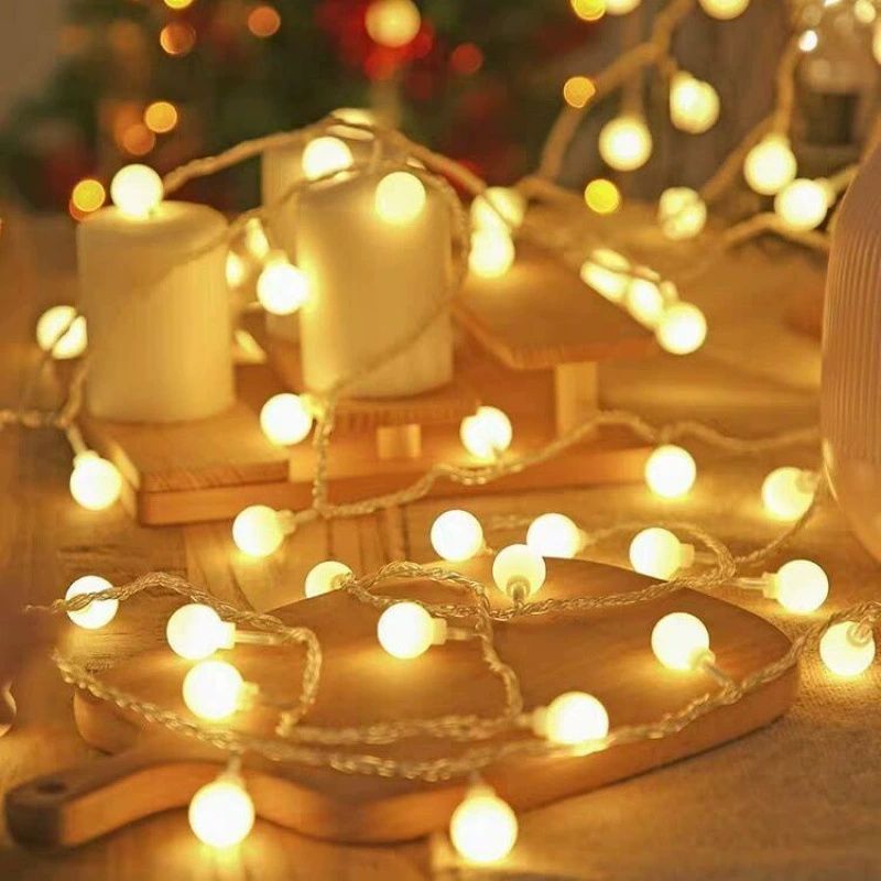 Маленькие красочные огни, мигающие гирлянды, огни звездного неба, уличная палатка, лампочка в стиле кемпинга, декоративная неоновая лампа, атмосферный свет