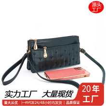 2025新款手拿斜挎包包女零钱女包广州欧诺达工厂批发文艺国风短款