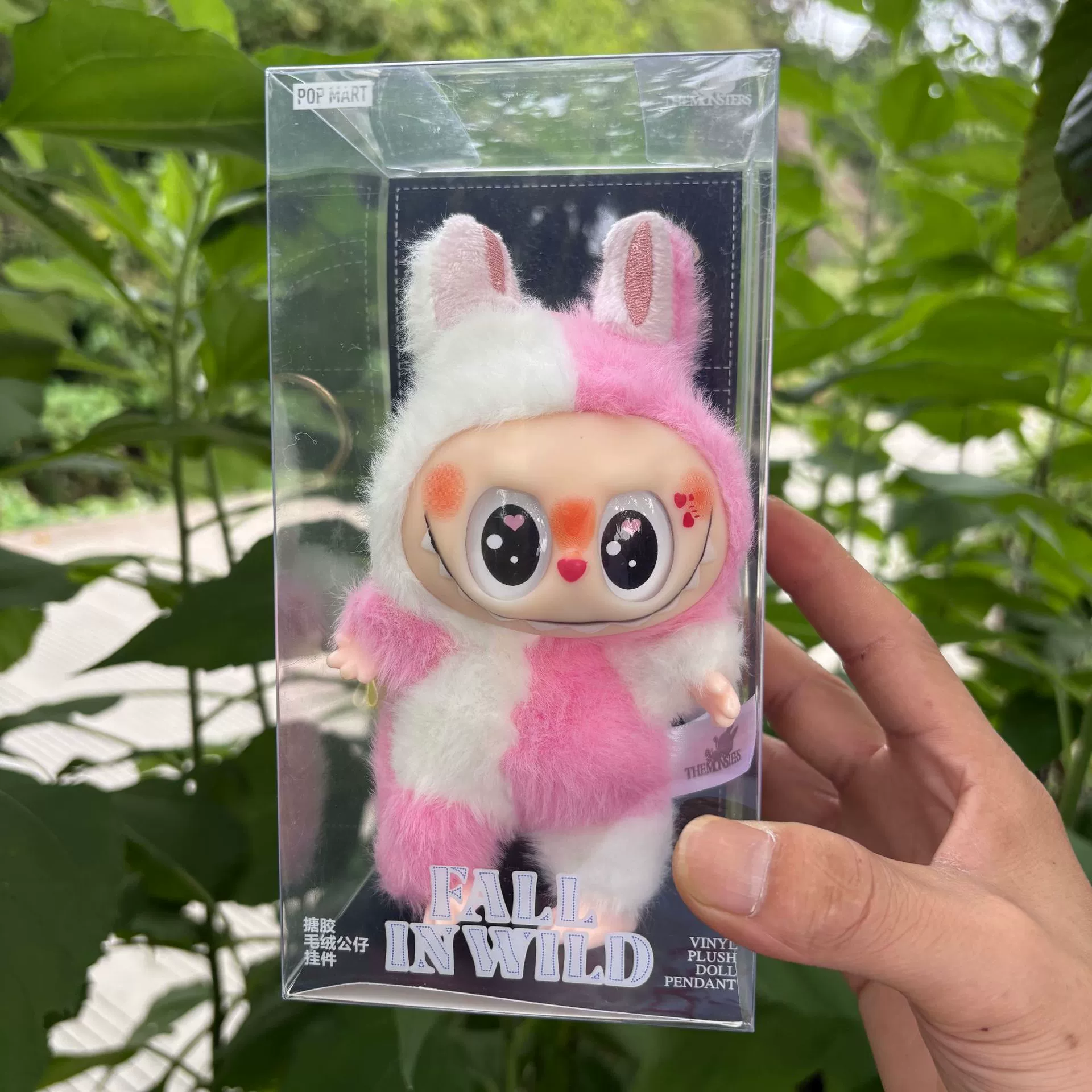 Мягкая игрушка-украшение для лица Spot Pop Mart Labubu Labubu от Macaron Generation