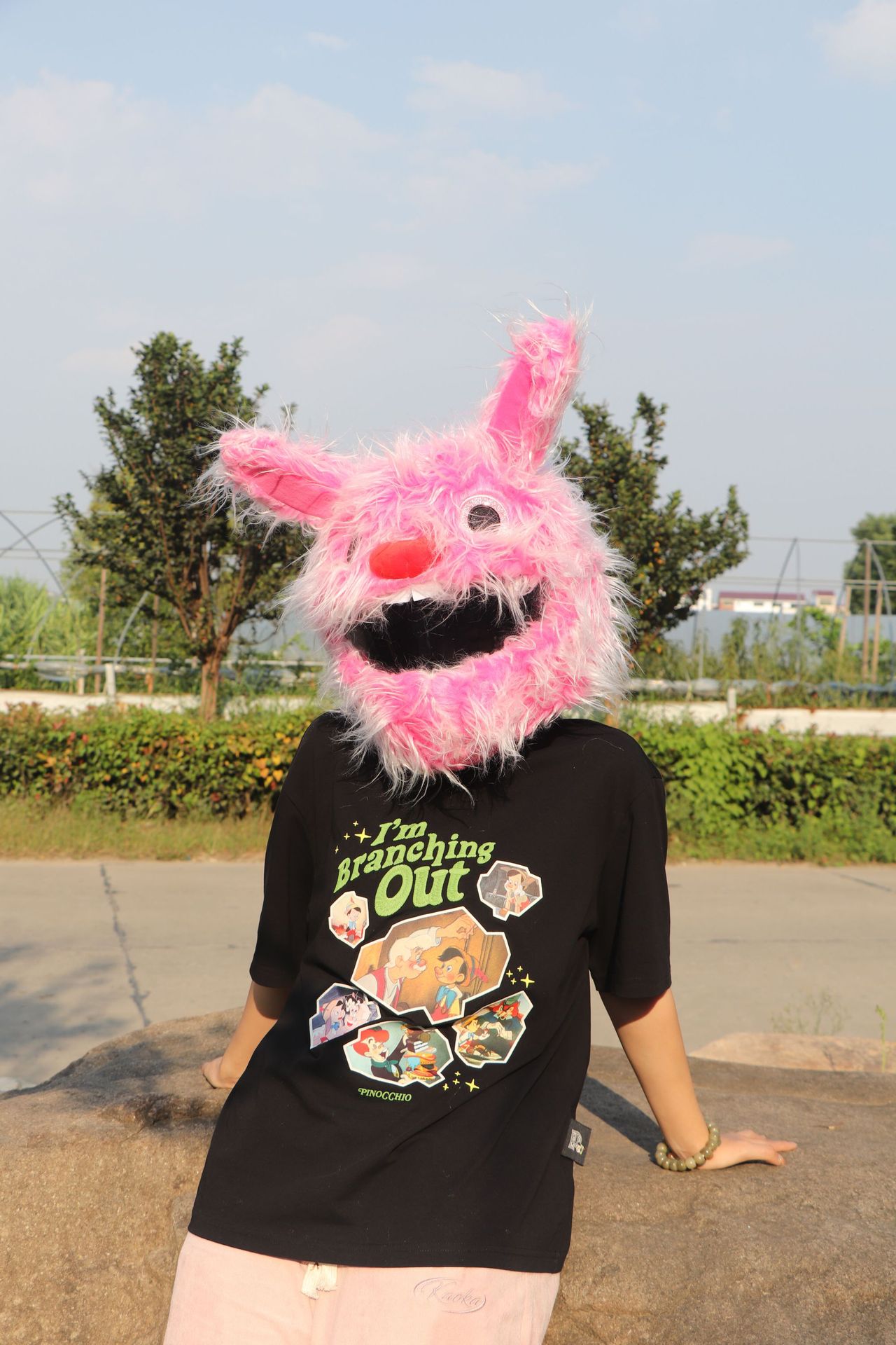 Cubierta de casco de motocicleta Cubierta de casco de felpa puntual Cubierta de casco completo Cubierta de casco de motocicleta Tacón de viento Moda de moda