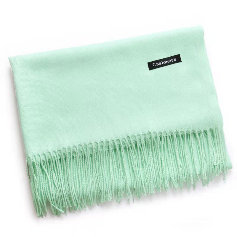 Bufanda gruesa unisex otoño-invierno de cachemira estilo japonés coreano