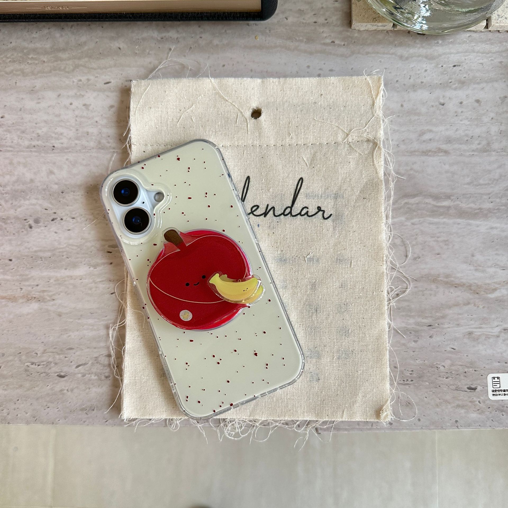 Simple salpicadura de tinta magnética Apple para iPhone15ProMax nicho 16Pro pareja 14/13 femenino 16PM nuevo