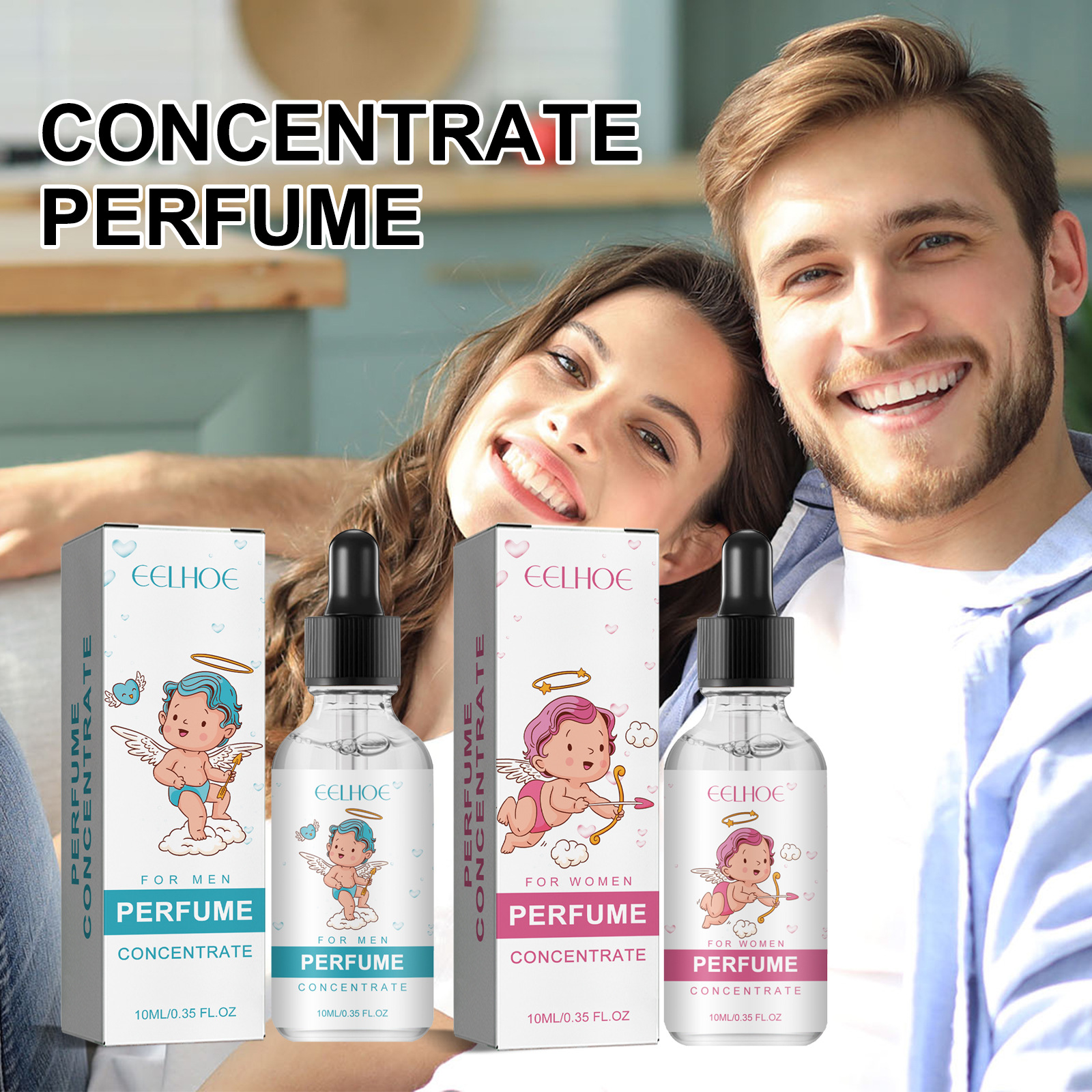 EELHOE Cupid smaržas, pārnēsājamas, dabīgas, svaigas, ilgstošas smaržas, pāru iepazīšanās smaržas_voghion.com