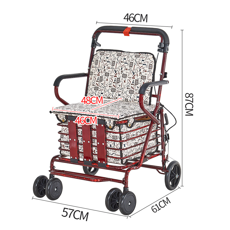 뚱뚱한 남자-넓어진 편안한 등받이 레드