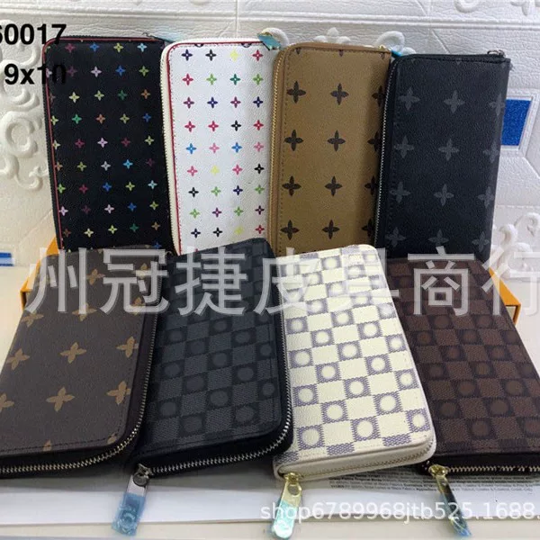Popular Foreign trade wholesale European and American cross-border Women's Classic wallet single-pull wallet women's coin purse L60017