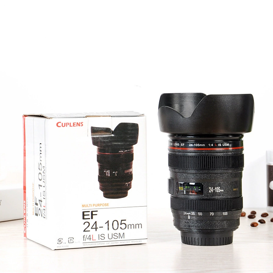  Camera, coffee lens stainless steel for men and women for elementary school students, internet celebrity