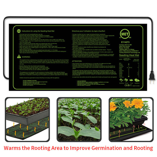 Foreign trade plants, flowers, animals, constant temperature heating pad, seed germination, seedling growth, waterproof, seedling heating pad
