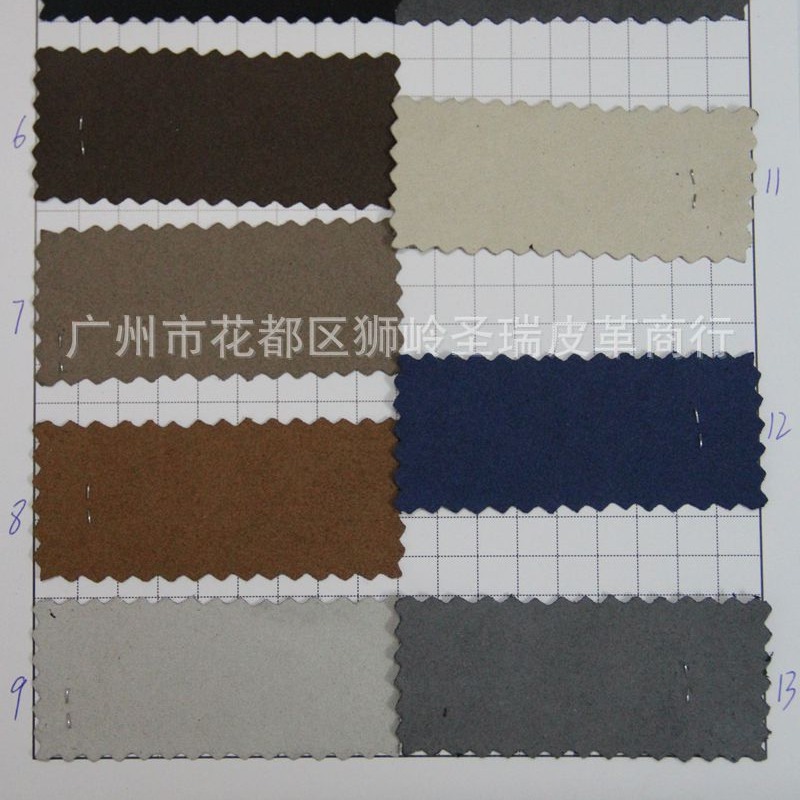 厂家直销批发 新款箱包手袋皮革 超纤双面绒SR-08005