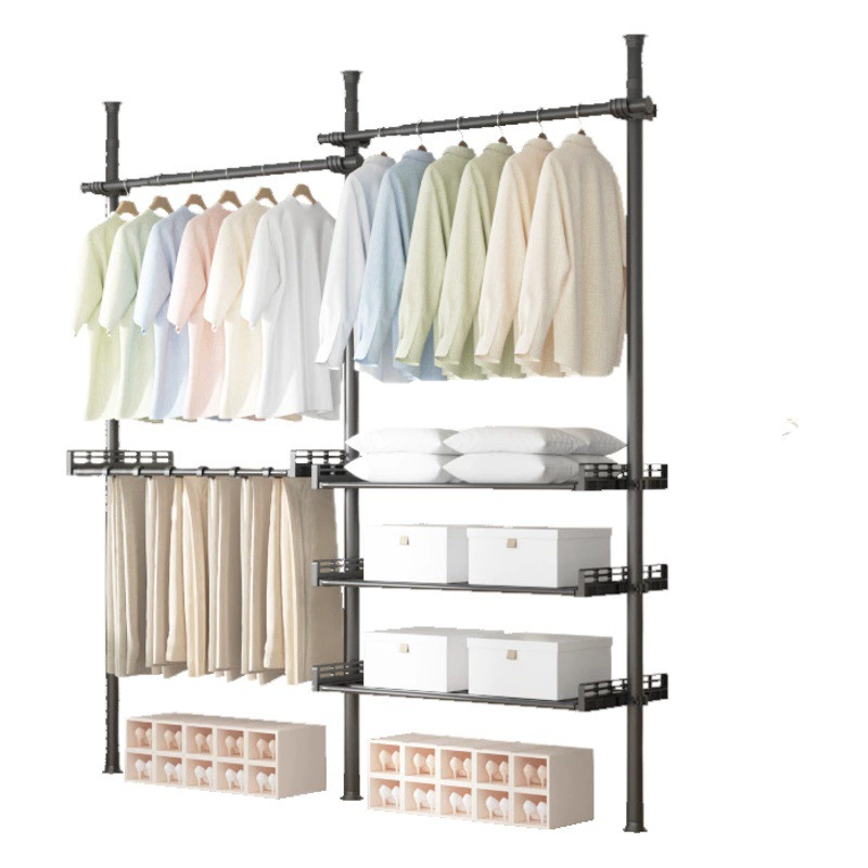 Вешалка для сушки простой вешалка для спальни от пола до пола креативная вешалка для одежды простой современный сборочный вешалка