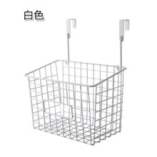 铁艺卫生间挂篮厕所悬挂篮子筐框小浴室收纳挂钩式洗漱置物蓝