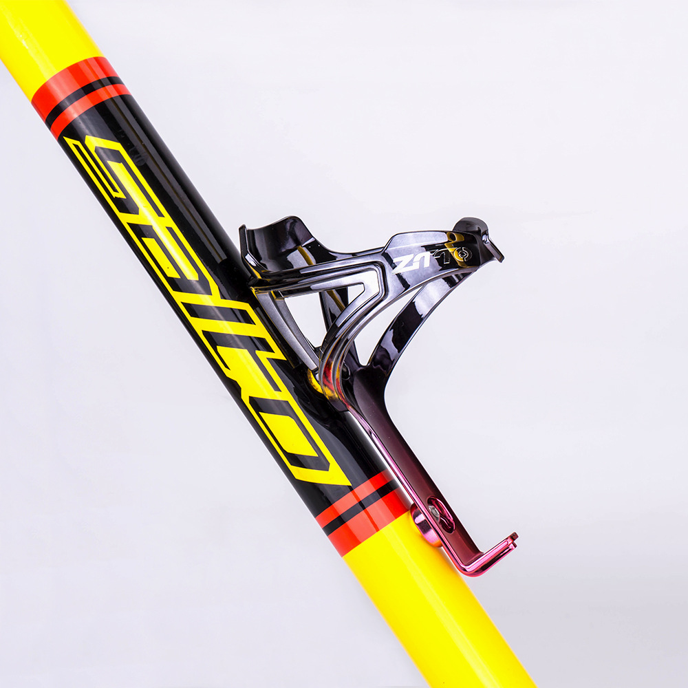 ZTTO Bicicleta de montaña Soporte para botellas de agua Colorido coche eléctrico galvanizado hueco Soporte para vasos de agua para motocicleta Accesorios de ciclismo