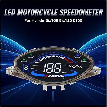 Export Hot Selling Motorcycle Modified Instrument Suitable for Honda Biz100 Led Speed Table