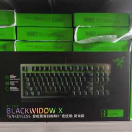 适用BLACKWIDDW X 黑寡妇蜘蛛 X竞技版-背光款有线键盘