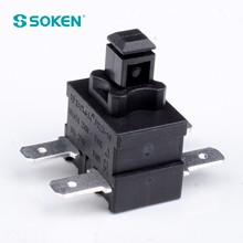 【SOKEN】按钮开关PS23-16-2C吸尘器清洗机电源开关 取暖器开关
