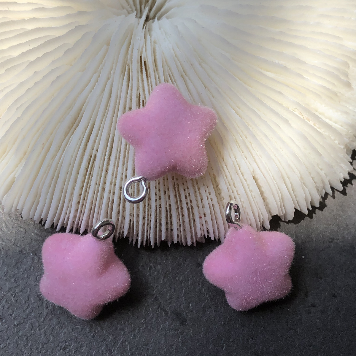 30g Weight Pendant Jewelry Making Type 15mm Jewelry Making Size DIY Jewelry Accessories Classification 10 PCS/Package Quantity Plastic, Resin Material Pentagram Pattern Casual, Cute, Simple Style Style 10 PCS/Package 15mm Plastic Resin Pentagram Pendant 5