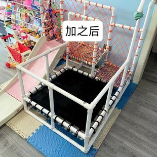Baby Climbing Frame Trampoline Cloth Adapter Frame Trampoline Surface Plus Elastic Rope Jumping Cloth Mesh Cloth Elastic Cloth Various Sizes