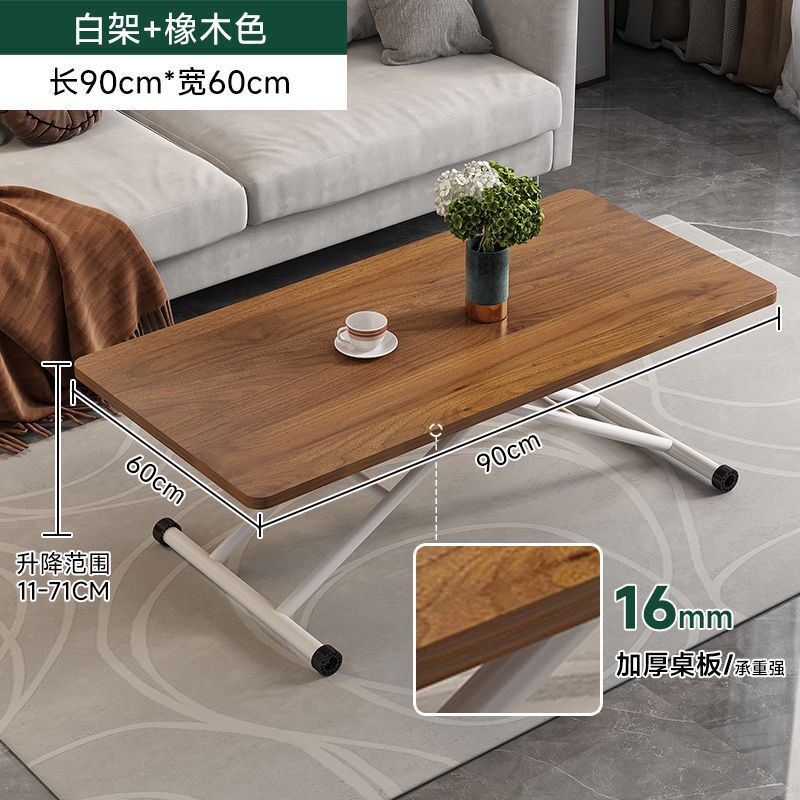 折りたたみコーヒーテーブル、小さなアパート用ダイニングテーブル、家庭用リビングルーム用の多目的小型テーブル、シンプルなダイニングテーブル、デスク、可動式折りたたみテーブル|undefined