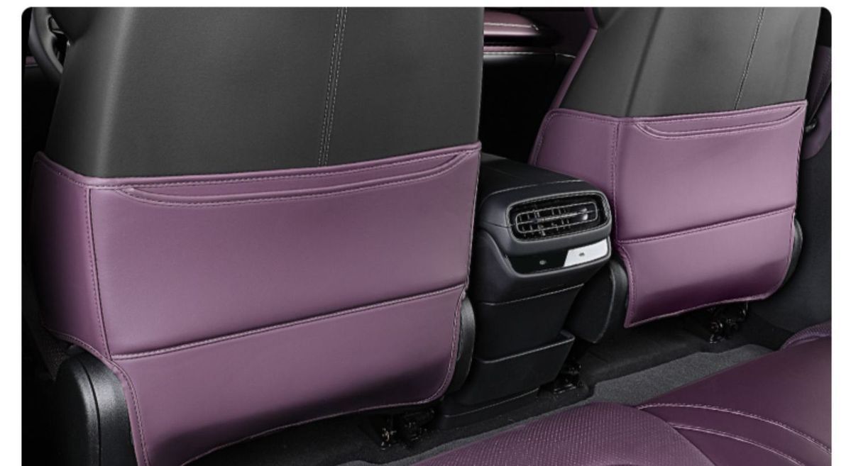 Suitable for Xiaomi Su7 Seat Anti-Kick Pad, Rear Anti-Wear Pad, Su7 Special Car Protective Pad, Special Car Seat Back