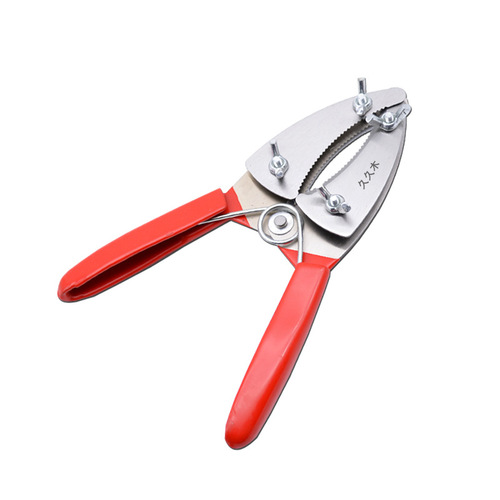 Stainless steel double-piece girdling scissors, garden scissors, gardening tool scissors, grafting knife, girdling scissors, fruit tree scissors