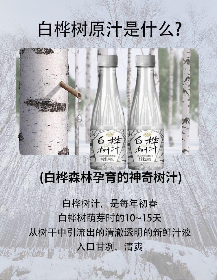 【到手24瓶】白桦树汁苏打天然水植物饮品整箱批发网红饮料新日期-阿里巴巴