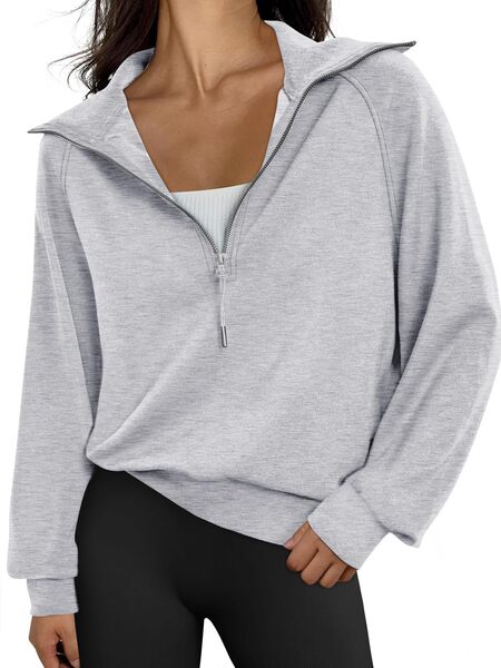 Autumn big sports chain with zipper