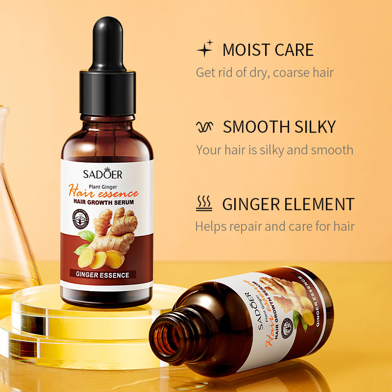 SADOER Ginger hair care solution is moisturized and smooth care show hair care foreign trade cross -border wholesale 3