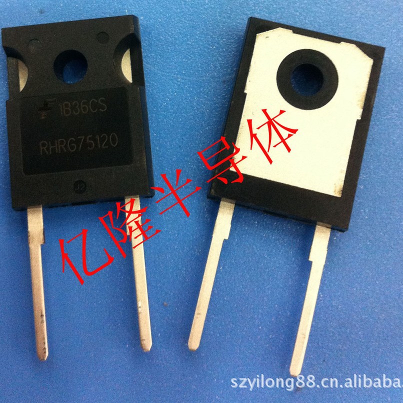 供应全新正品ON安森美快恢复二极管 RHRG75120 75A 1200V