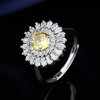 Fashionable pendant solar-powered, earrings, necklace, set, accessory, diamond encrusted