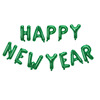 Cross -border 16 -inch Happy New Year New Year's Happy Letter Aluminum Film Balloon Set