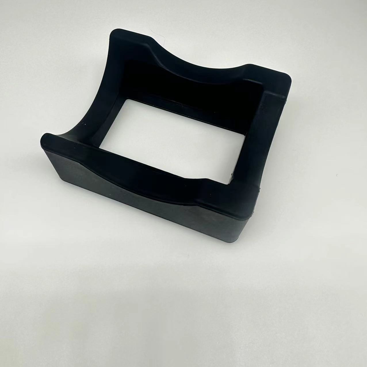 Portavasos de grabado transfronterizo taza de silicona taza titular simple antideslizante titular de la taza soporte de vaso de ángulo