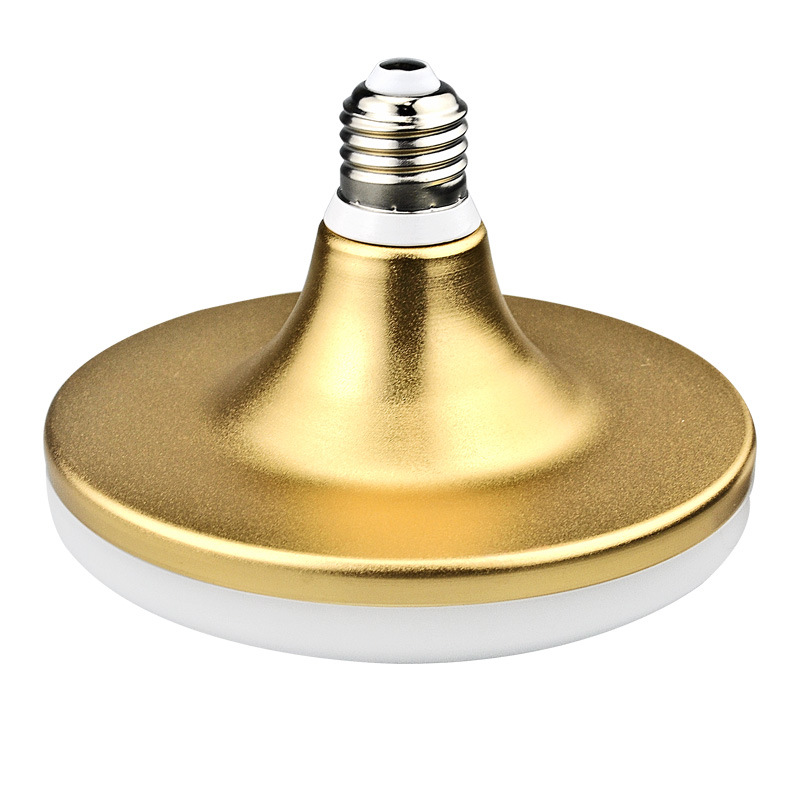 Suministro directo de fábrica bombilla LED de alta potencia lámpara de ahorro de energía E27 tornillo Super brillante iluminación del hogar 50W lámpara UFO Luz Blanca