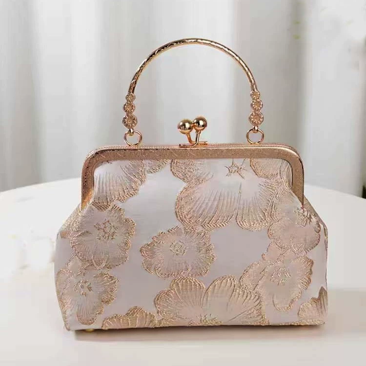 Ткань ручной работы diy ручная ручная непористая винтовая сумка для кормовой сумки