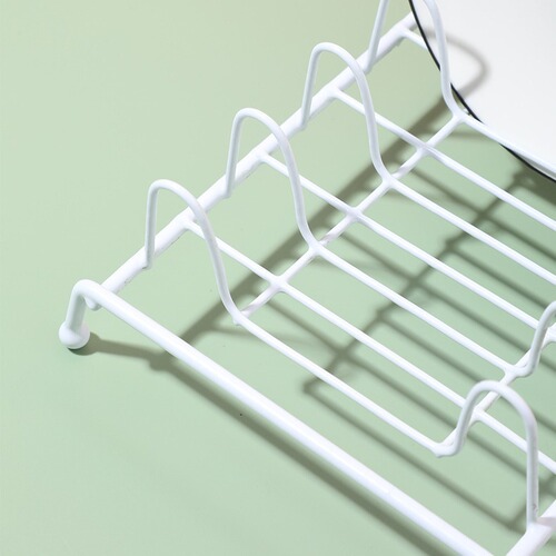 Kitchen rack for dish storage boxed dishes and plates household dish rack drain rack countertop cupboard storage rack