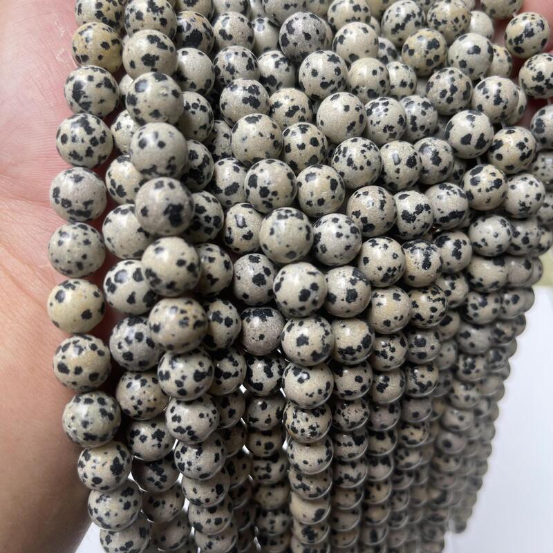 Factory Direct natural stone spot loose beads diy round beads semi-finished handmade beaded necklace jewelry accessories