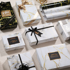 包裝紙超大理石紋生日禮物禮品包書皮紙ins風背景紙DIY手工紙批發