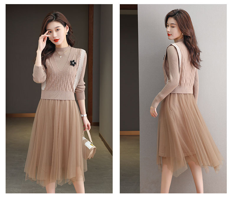 E6115 1230K ĐỒ BỘ NỮ TAIRYA ÁO LEN CẢ BỘ 2 MÓN MÙA XUÂN THU ĐÔNG TRÔNG TRẺ HƠN TUỔI THỜI TRANG NỮ G04 SẢN PHẨM MỚI