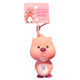 Loopy Blowing Bubbles Pinch Music Keychain Female Ruby Doll Hanging Decoration 2024 Schoolbag Pendant Toy Ornaments