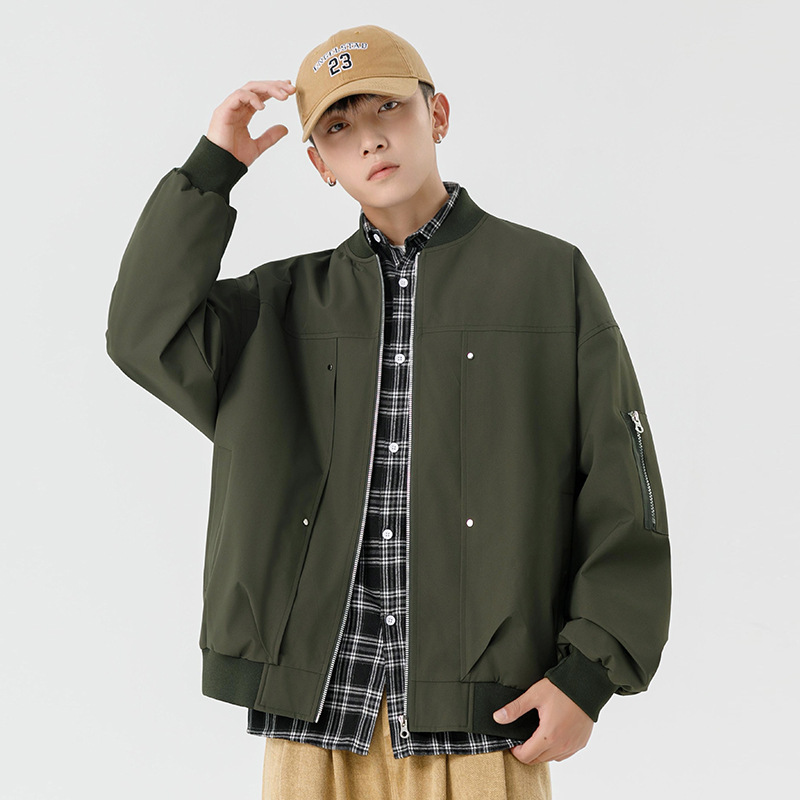 Men's ouerwear rendy auumn/winer Korean version fashionable casual men's windproof and waerproof high-end op_voghion.com