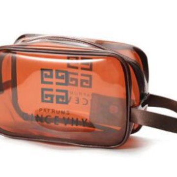 Bolsa de cosméticos de viaje transparente bolsa de lavado portátil de gran capacidad bolsa de almacenamiento impermeable bolsa de almacenamiento de ropa interior cosmética al por mayor