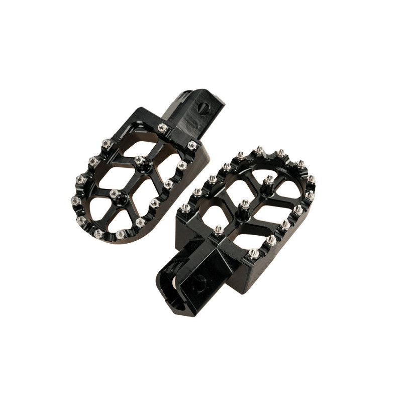 オートバイ CNC アルミ合金フットレストペダル CRF150F CRF230F ライトビーペダル修正部品に適しています|undefined