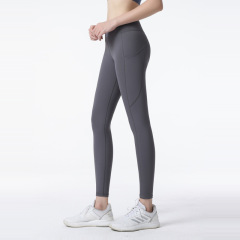 Women's High-Waist Thigh-Boosting Yoga Pants for Outdoor Wear, Fitness, Tight Running Training Sports Long Pants