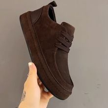 欧版秋季男鞋休闲男士乐福鞋潮流百搭皮鞋简约复古爸爸豆豆鞋潮鞋